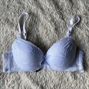 White Lace Push-up Bra